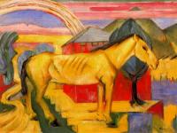 Marc, Franz - Long Yellow Horse